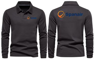 SPAN AIR LONG SLEEVE POLO